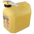 No-Spill NO-SPILL Yellow 5 Gallon No Spill Fast Flow Portable Fuel Can - Professional Quality 765-108